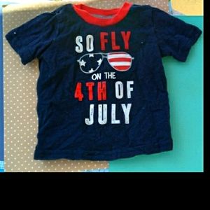 Boys shirt, 4th of July